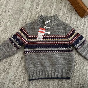 BNWT! Toddler boy Cat & Jack Sweater 2T